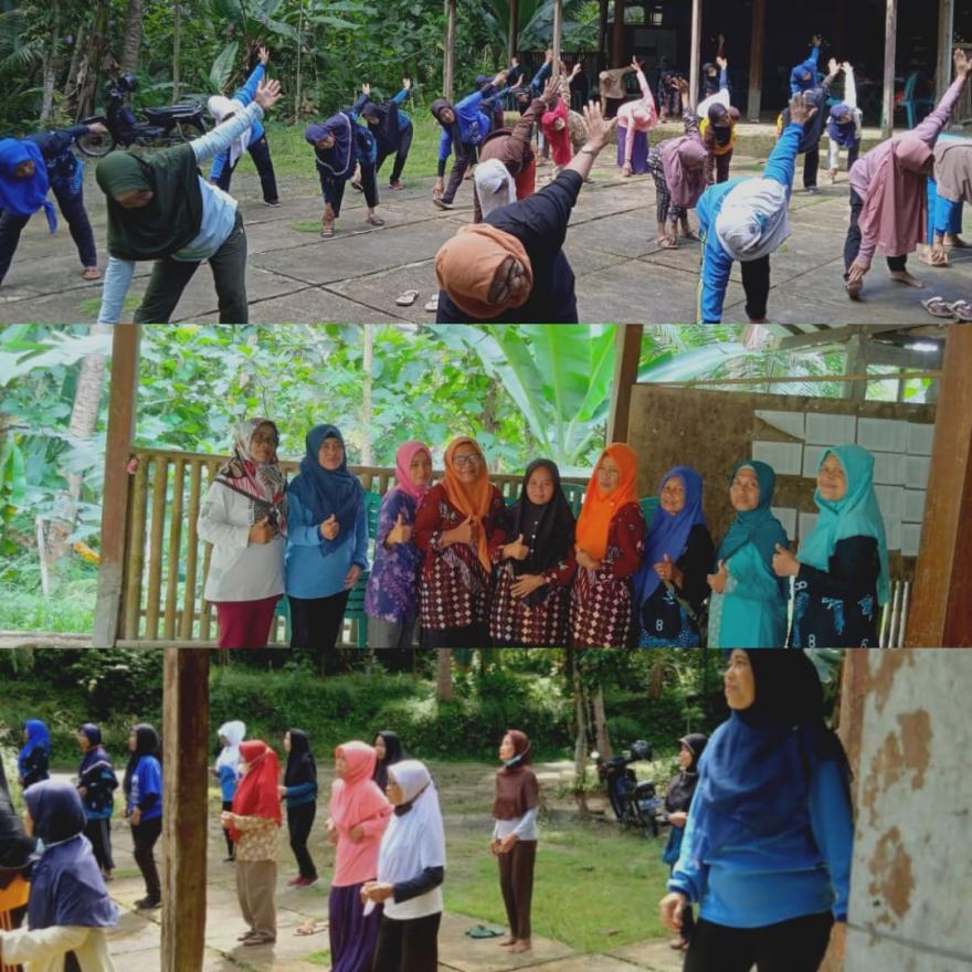 Pertemuan Lansia Padukuhan Anjir Meningkatkan Kebugaran Lansia